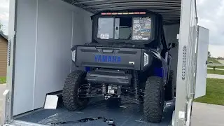 NEO Cargo Trailer NAUX1485 Flooring SxS Motorcycle Tie Down and finish treatment