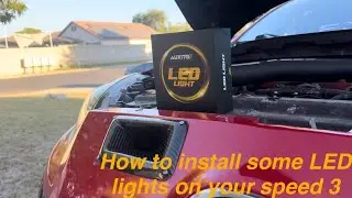 How to install some (AUXITO LED LIGHTS) on your Mazdasleed 3 #auxito