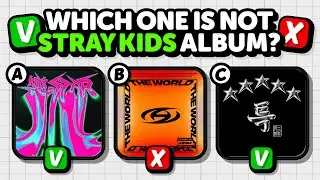 WHICH KPOP ALBUM IS NOT FROM THE SAME GROUP? 🤷 ANSWER - KPOP QUIZ 🎮