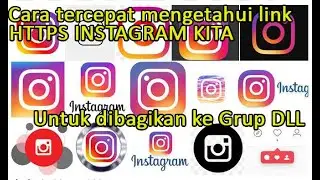 Cara tercepat dapat mengetahui link https instagram , untuk di share