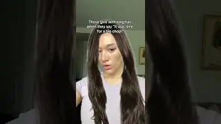 I look like the girl from The Ring 
