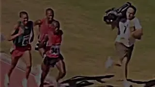 Never race with the cameraman!