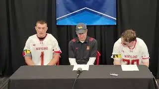 Maryland Presser after loss to Army NCAA tournament