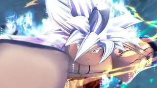 Becoming Ultra Instinct Goku in Dragon Ball Z (Dragon Blox)