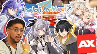 I Talked To FUWAMOCO & VESTIA ZETA At Hololive Meet #AX2024