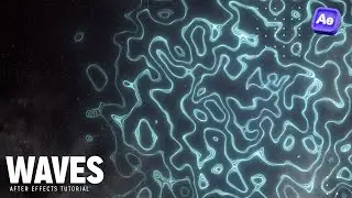Create Stunning Animated Waves | After Effects Tutorial