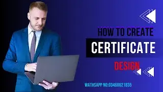 How to create certificate design in Ms Word 2016