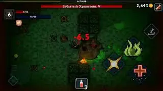 Играю за мага в игре Pocket Rogues