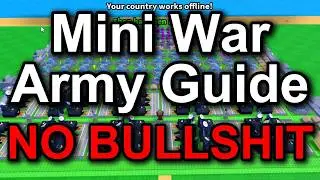 Roblox Mini War Army Guide NO BULLSHIT!