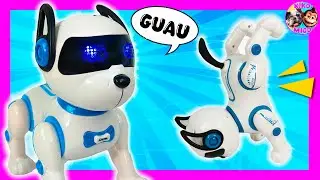 🐶 JUGAMOS con PERRO ROBOT 🤖 ¡Hace PIRUETAS!