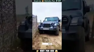 ye Thar नहीं हाहाकार है#youtubeshorts New black colour mandira car Thar