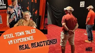 Real Reactions On Our Co-Location VR Experience Steel Town Tales #virtualreality #corbyheritage