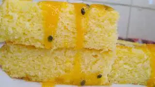 HOW TO MAKE PASSION FRUIT CAKE