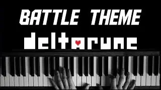 Deltarune - Battle Theme (Piano Tutorial) [Synthesia]