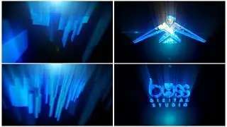 Cinematic Light Rays Logo Reveal