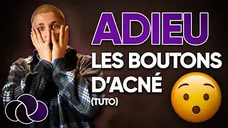 Comment enlever un bouton d'acné sur photoshop ?
