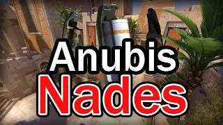 Anubis Smokes, Flashes and Molotovs | CSGO Nades