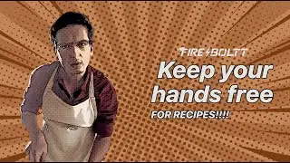 Go hands-free and cook up a delight with Fireboltt Dream Wrist Phone | YouTube