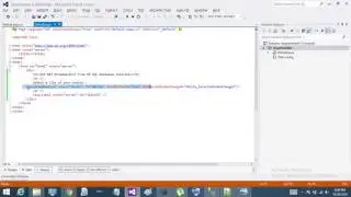 ASP.NET fill dropdownlist from MS SQL server database.