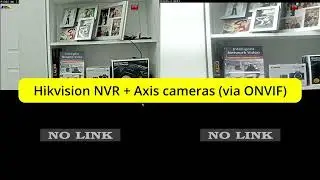 Hikvision NVR + Axis camera - The Network is unreacheable (solved)