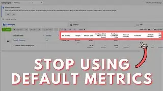 FACEBOOK ADS DASHBOARD OPTIMIZATION - Customize Your Metrics For Better Results