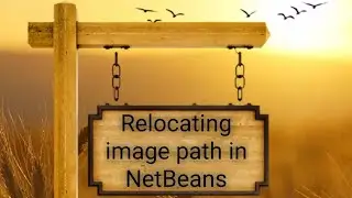 Relocating image path in NetBeans