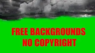 light with heavy clouds  green screen effects 
