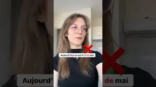 In French, we don't say...