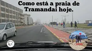 Como está a praia de Tramandai hoje, e praia de Imbé #Tramandai #Imbé #praia