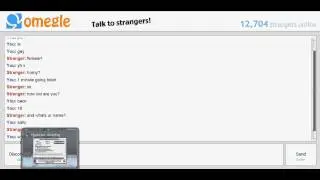 Omegle messing around with a s** mad pedo !