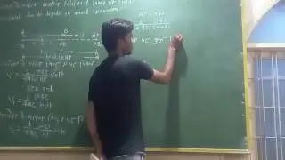 Potential at a point due to a point charge