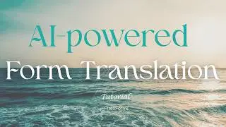 AI Translate with PlatoForms | Create Multilingual Forms in Seconds 🌍