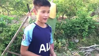 Thử Thách Leo Thang, Hái Thanh Long Chín Cười Đau Ruột | Anh Gồ Vlogs