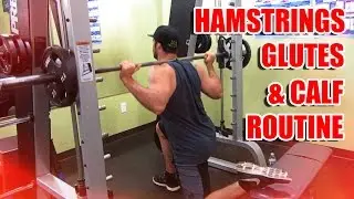 Leg Day - Hamstrings Glutes & Calves - What's your favorite Music to work out to?