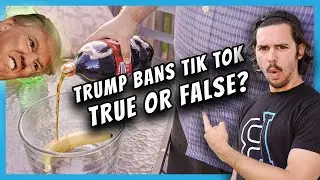 TRUMP BANS TIK TOK | TIK TOK BAN