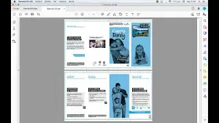 Folleto cuadríptico plegado en InDesign (4ª parte)