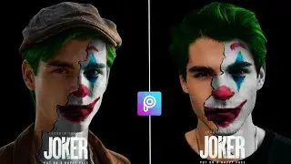 PicsArt Tutorial Joker Face Editing | PicsArt - Editing - Tutorial