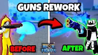 Every GUN REWORK in Blox Fruits Update 23