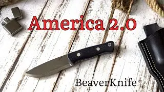 BeaverKnife Bushcraft 'America 2.0'