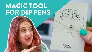 AMAZING Calligraphy Tool | One Dip Wonder