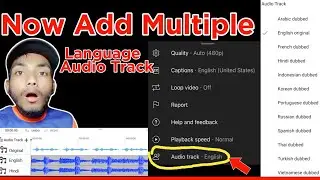 Audio Track in Multiple Launguage New Update