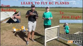 FMS and Michael Wargo Tutorial:  Learn to Fly RC Planes For Beginners  From Build to First Flight
