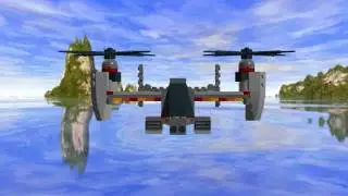 LEGO Chopper Attack - Fire Cat