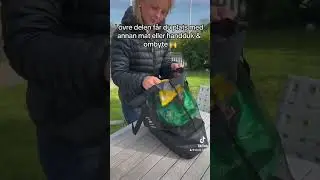 Strandväska / Picknick kylväska med dubbel kylfolie