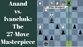 Anand vs. Ivanchuk 1998: A Swift and Decisive Chess Battle #chess #anand