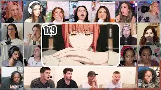 Chainsaw man episode 9 Mega Reaction Mashup | チェンソーマン