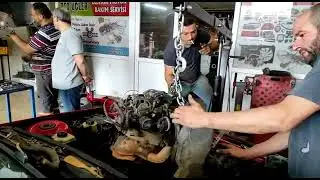 Renault 21 1700 Manager Motor Sökümü İşlemi.