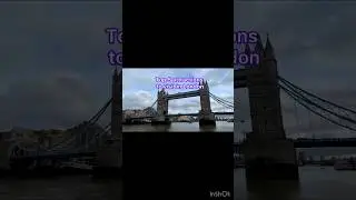 Top 5 attractions to visit in London #london #londonbridge #youtubeshorts #bigben #londonlife
