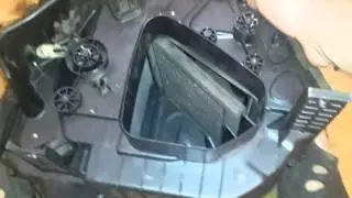 Disassembling the Mazda Demio Dw3w heater (left-hand drive)