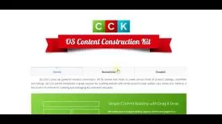 CCK Joomla  - Website Builder